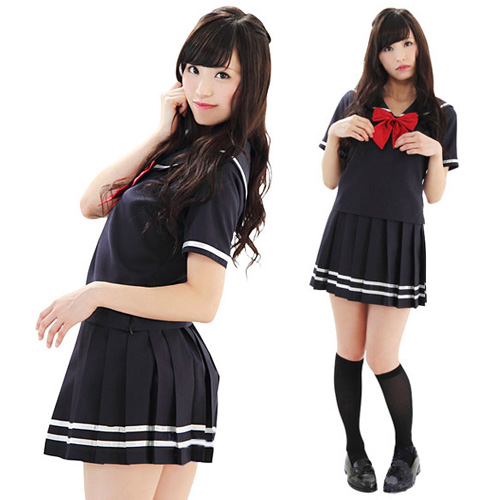 純情ダブルラインセーラー服画像2