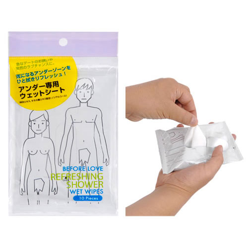 リフレッシュシャワー・ウェットシート
