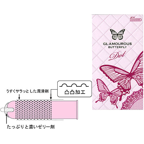 グラマラスバタフライ ドット 1500