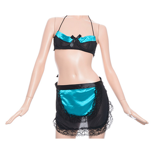 ブルーサテンメイド画像2