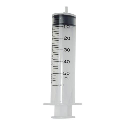 プラスチックシリンジ チップなし 50ml