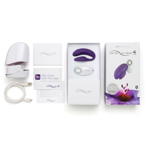 We-Vibe4 plus(ウィーバイブ4 プラス) パープル画像6