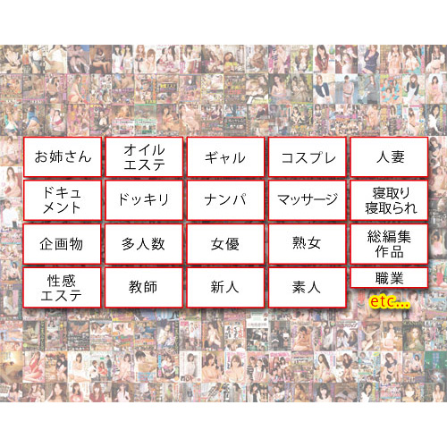 アダルトDVD10枚セット(スピンドルケース)画像3