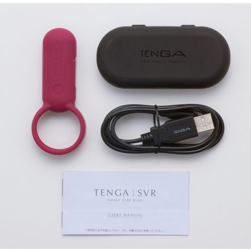 TENGA SVR スマートバイブリング カーマイン画像6
