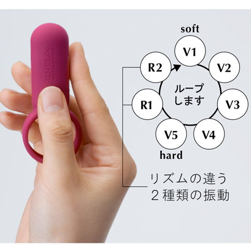 TENGA SVR スマートバイブリング カーマイン画像4