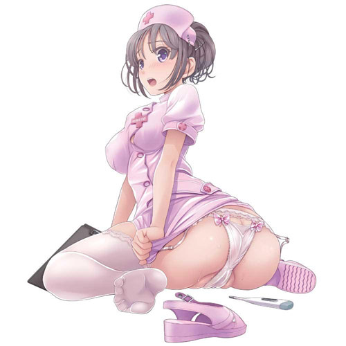 ナースのギチギチ挿入感ロング画像7
