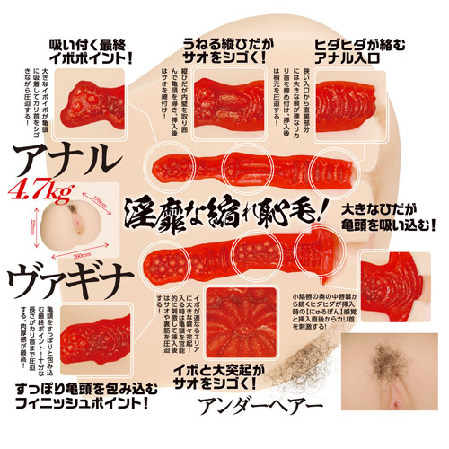 恥毛がついてリアルさとサイズもアップ！　日暮里版 真性 リアル ザ 素股2 淫毛痴態画像2