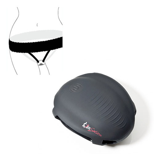 常に女性のクリトリスを刺激しながらプレイできる　カップルズパンティバイブ画像2