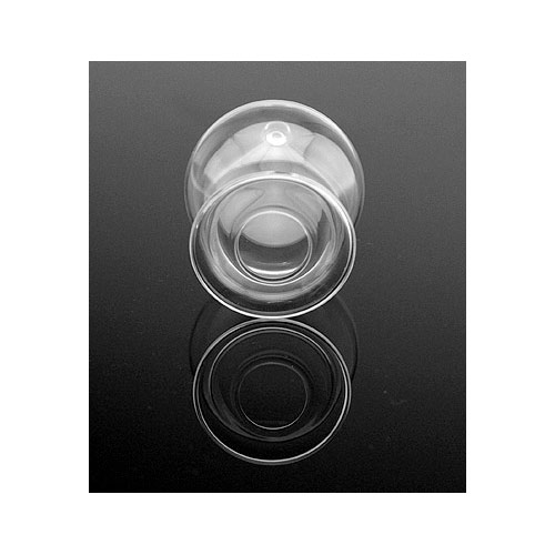 挿入すると中が丸見えになっちゃう　中空ガラスバットプラグ画像4