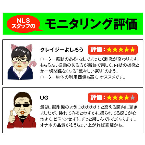 NLSオリジナル特大ローター2個入り2穴ヒップホール　メガバイブヒップ画像4