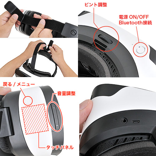 VRヘッドマウントディスプレイ Pico1画像3