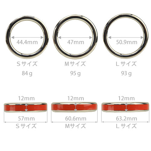 Stainless Color Code Cockring（ステンレス・カラーコード・コックリング）画像3