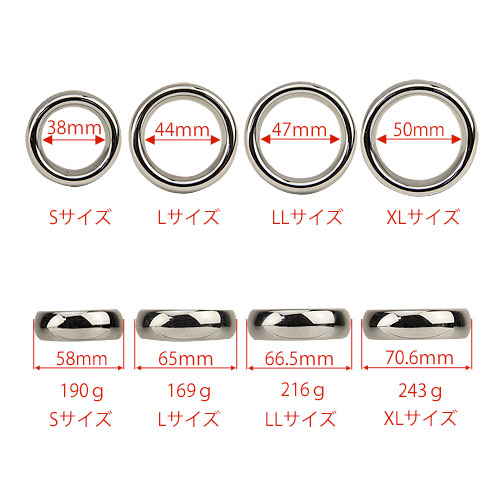 Donut Chrome Cockring（ドーナツ・クロームコックリング） 画像3