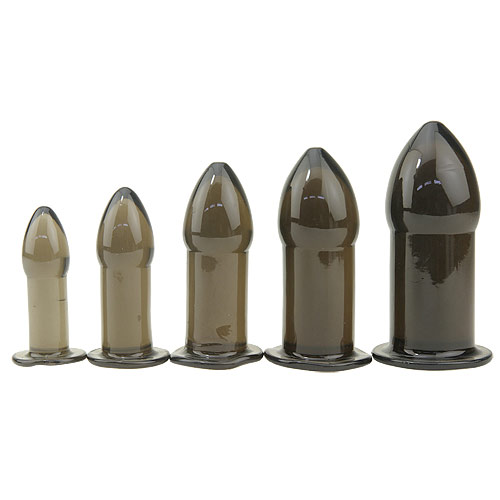 5つのサイズを揃えたアナル拡張セット　5Pアナルトレーナーセット画像3