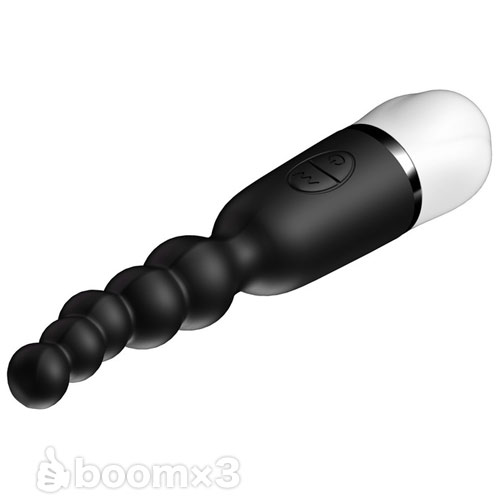 Cat Punch A ANAL BEADS VIBE BLACK画像2