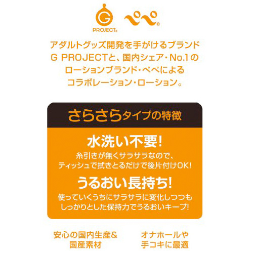 G PROJECT × PEPEE　BOTTLE LOTION　サララ画像2