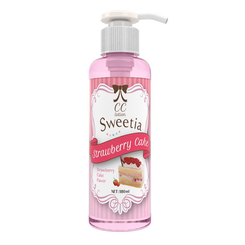 CC lotion Sweetia プッシュボトル 180ml ストロベリーケーキ