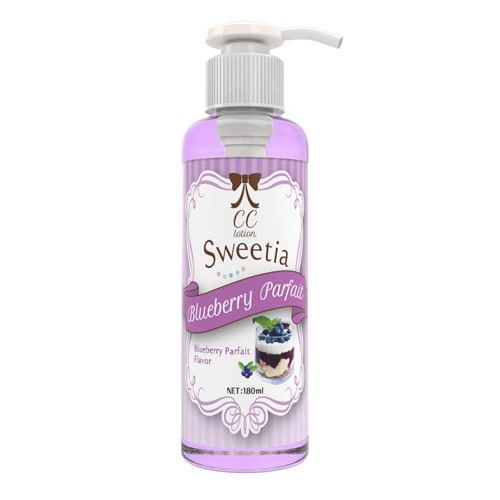 CC lotion Sweetia プッシュボトル 180ml ブルーベリーパフェ