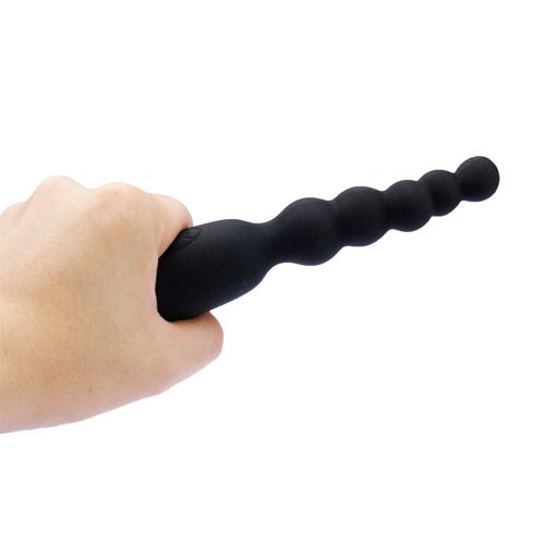 Cat Punch A ANAL BEADS VIBE BLACK画像4