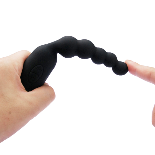 Cat Punch A ANAL BEADS VIBE BLACK画像6