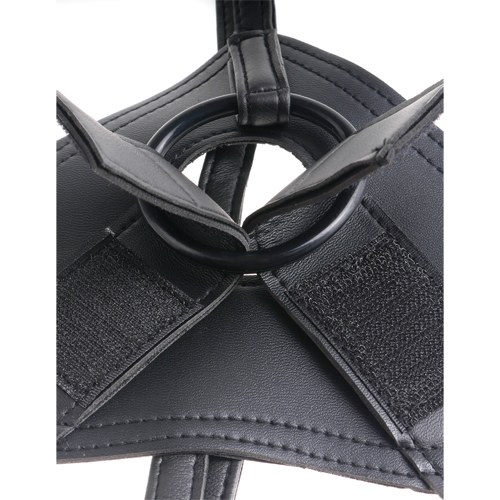 King Cock Strap-on Harness Cock キングコックナチュラル (ディルド付き)画像5