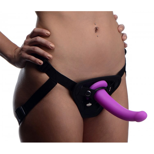 Navigator Silicone G-Spot Dildo with Harness ハーネス&Gスポットディルド 画像3