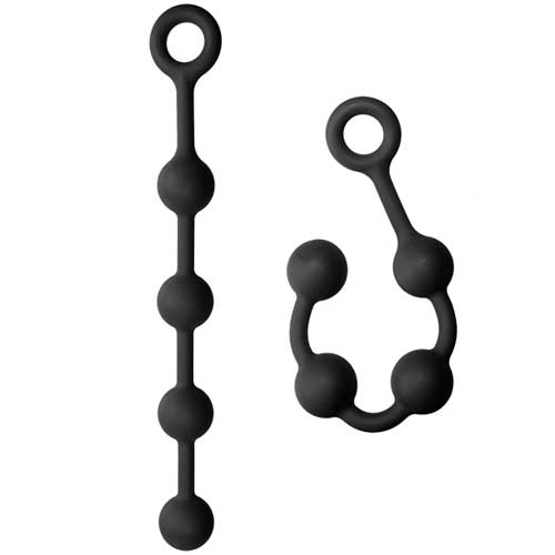 Kink Solid Anal Balls 13 アナルボール (ブラック) 画像2