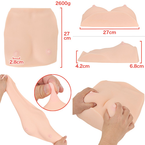 3Dスキャンしてみた 佐倉絆のおっぱい画像4