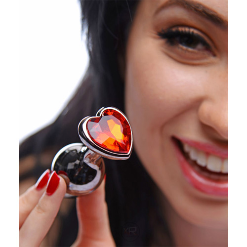 Scarlet Heart Shaped Jewel Anal Plug スカーレット ハートジュエルアナルプラグ画像5
