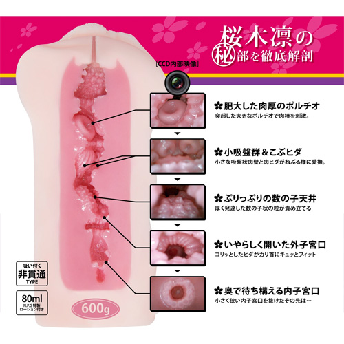 卒業AV引退記念オナホール 桜木凛画像4