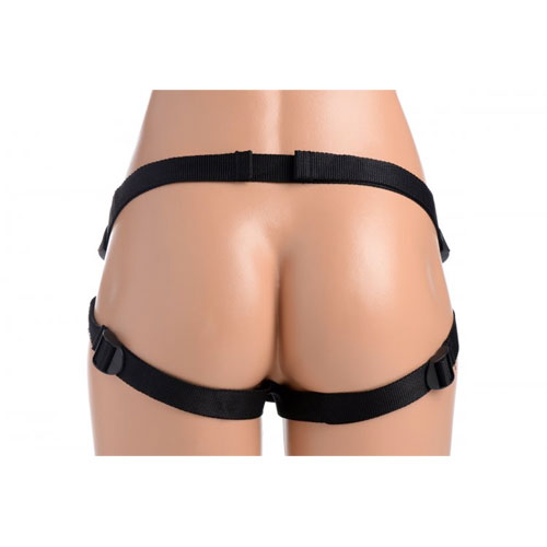 ディルド付ハーネスと口開きマスクのセット　女王様ペッグキット画像2