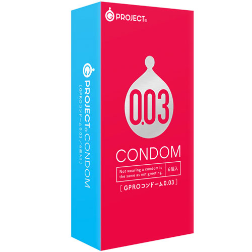 GPROコンドーム0.03 6個入り