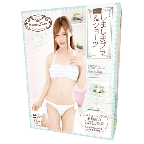 大島薫プロデュース Kaorus Closet しましまブラ&ショーツ画像3