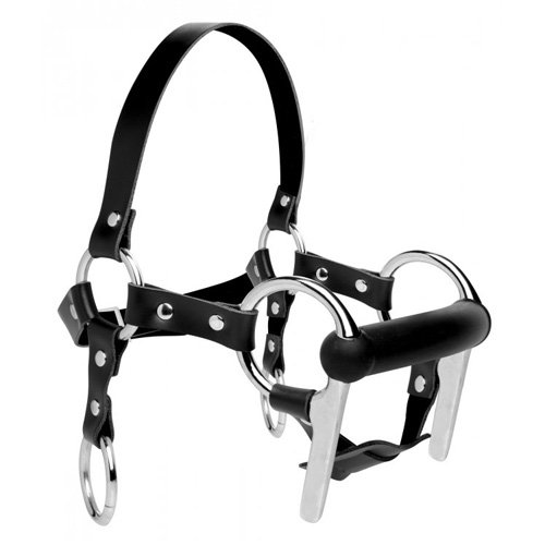 Steed Silicone Bit and Bridle Head Harness ブライドルヘッドハーネス画像2