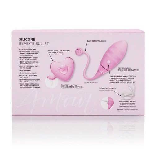 Jopen Amour Silicone Remote Bullet Vibe画像6