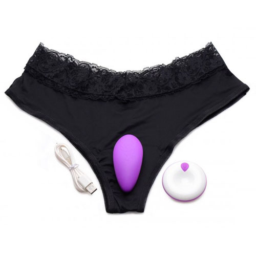 ショーツ付きリモバイ　Naughty Knickers Silicone Remote Panty Vibe