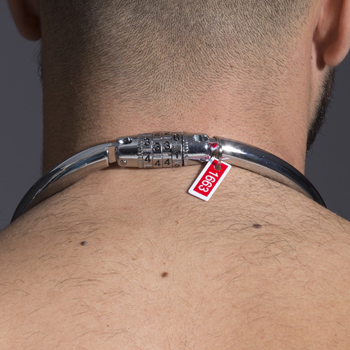 Password Bondage Collarカラーボンテージ画像3