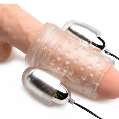 Dual Vibrating Penis Sheath デュアルバイブ ペニスシース 画像2