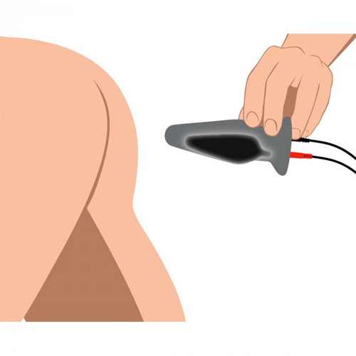 Anal Amplifiier Silicone eStim Plug ゼウス エレクトロアンププラグ画像5