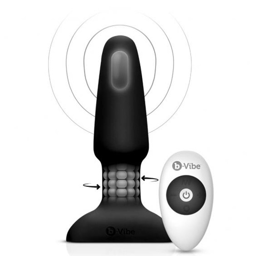 リモコンタイプのアナルプラグ　b-Vibe　リミングプラグ