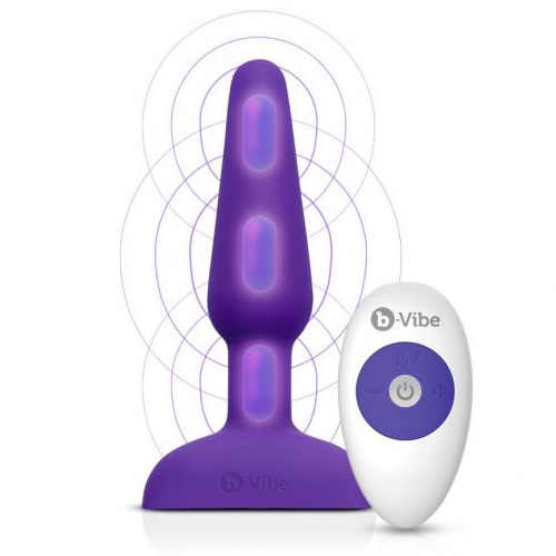 b-vibe トリオプラグ 紫