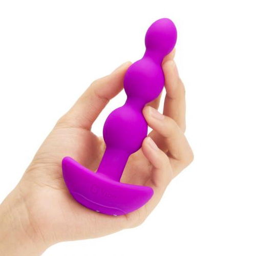 b-vibe トリプル アナルビーズ 赤画像3