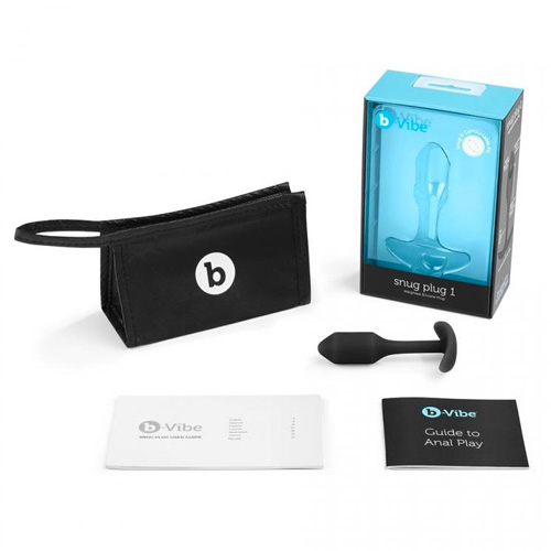 b-vibe スナッグプラグ1 黒画像5