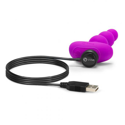 b-vibe トリプル アナルビーズ 赤画像4