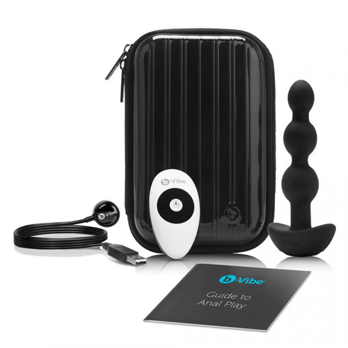 b-vibe トリプル アナルビーズ 黒画像5