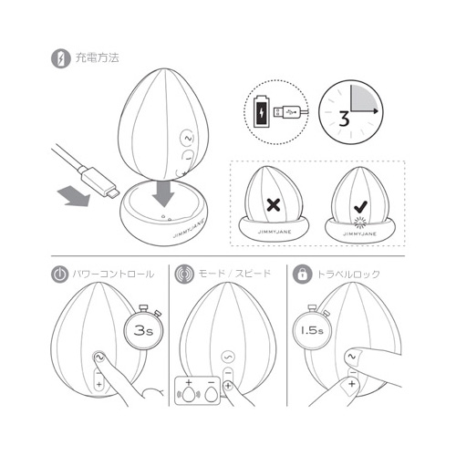 JIMMY JANE Love Pods OM画像6