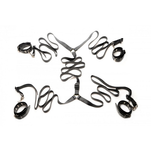 Leather Bed Restraint Kit ベッド拘束具画像2