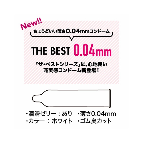 ザ・ベストコンドーム 0.04mm画像2