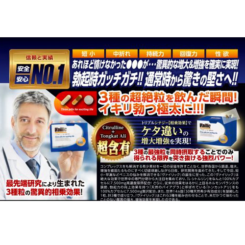 Vailic（ヴァイリック）1回3粒×30包入画像2