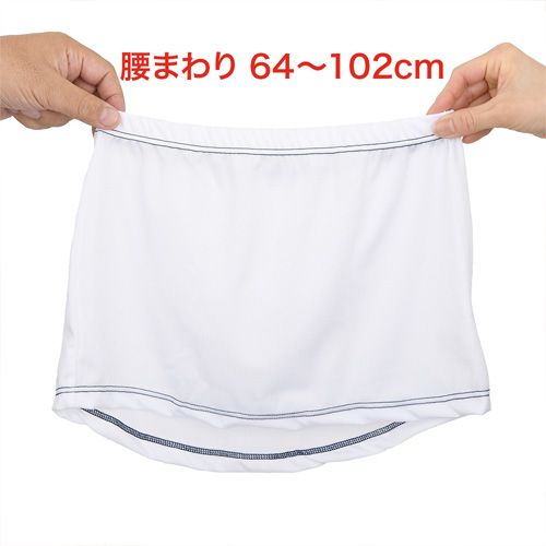 光沢薄々ストレッチミニスカート画像2